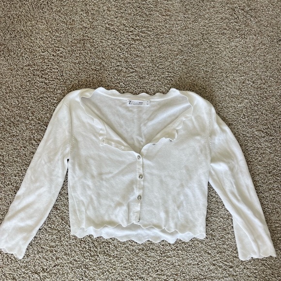 New York & Company White Cardigan - Picture 1 of 5